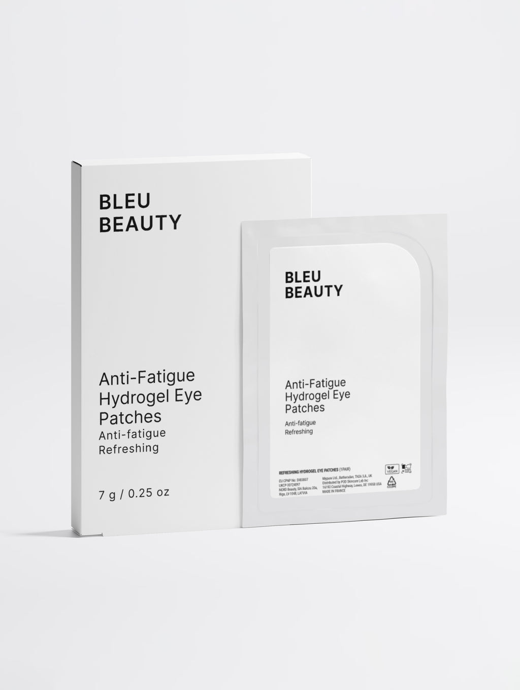 Anti-Fatigue Hydrogel Eye Patches