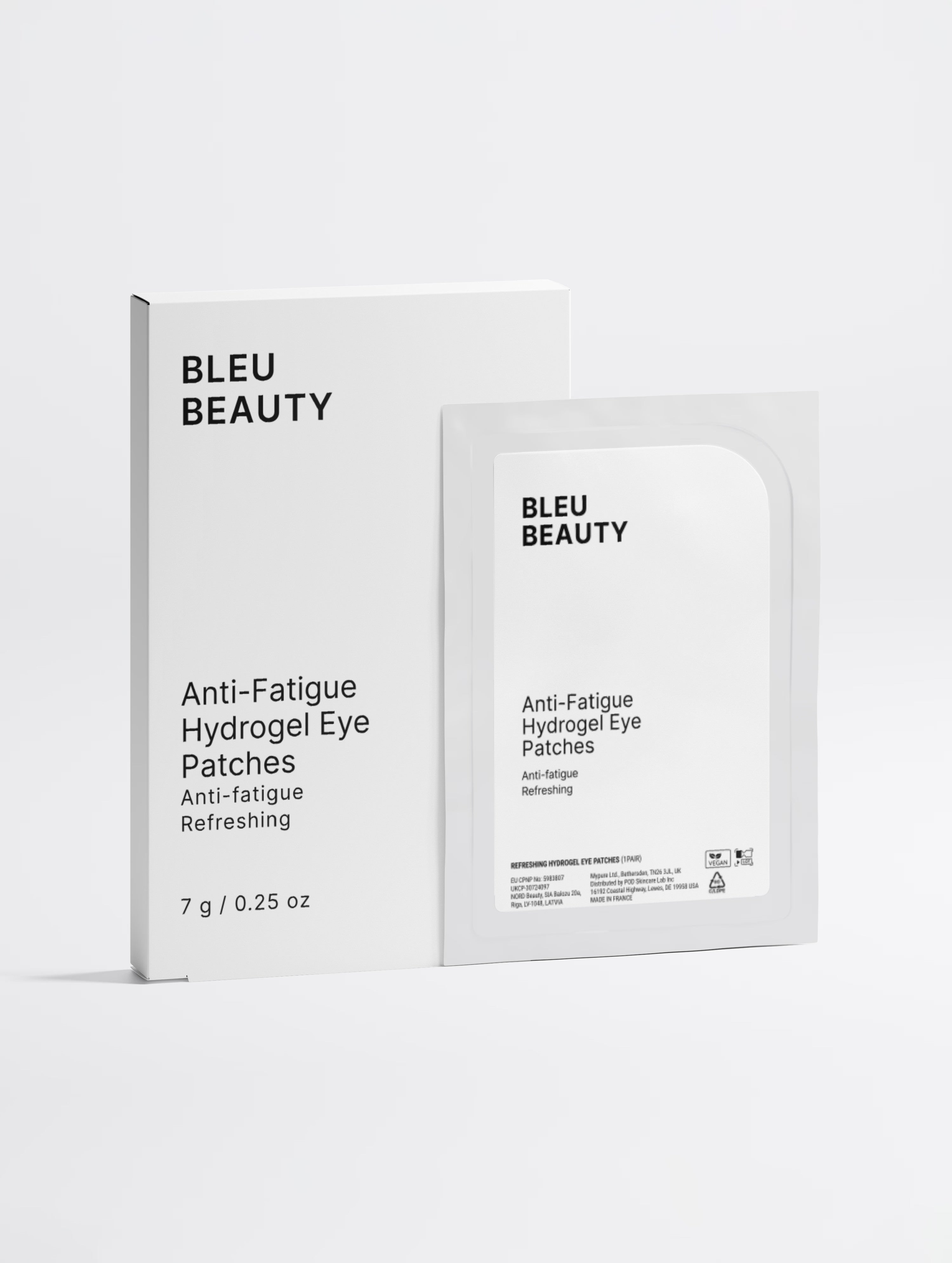 Anti-Fatigue Hydrogel Eye Patches