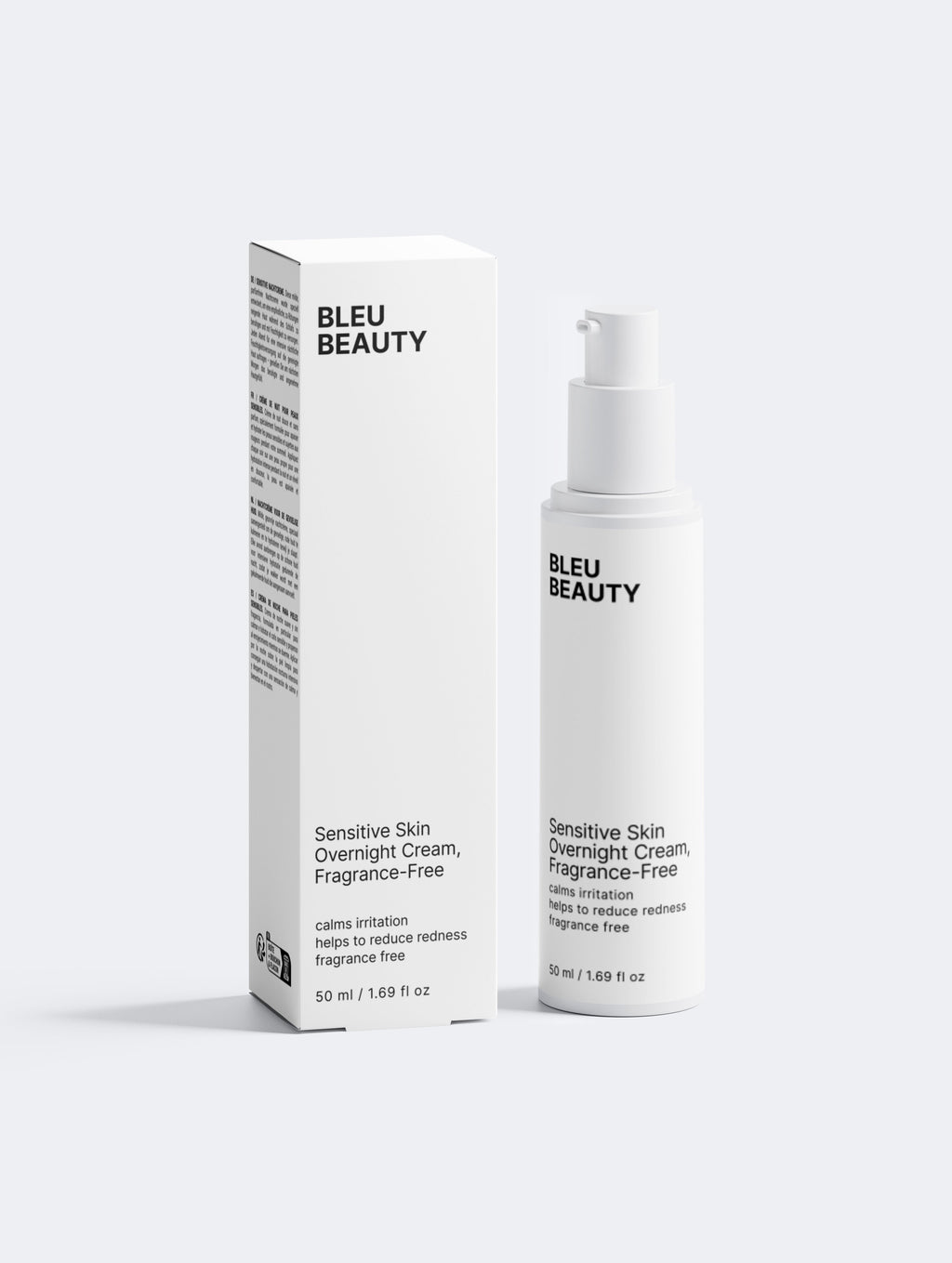 Sensitive Skin Overnight Cream, Fragrance-Free