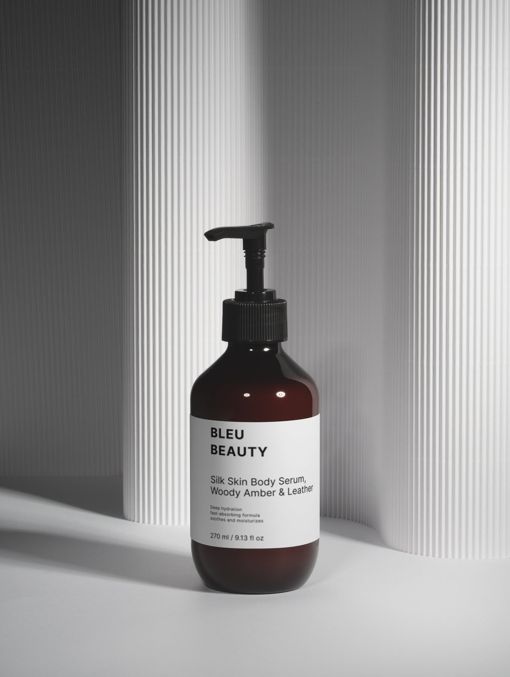 Silk Skin Body Serum, Woody Amber & Leather
