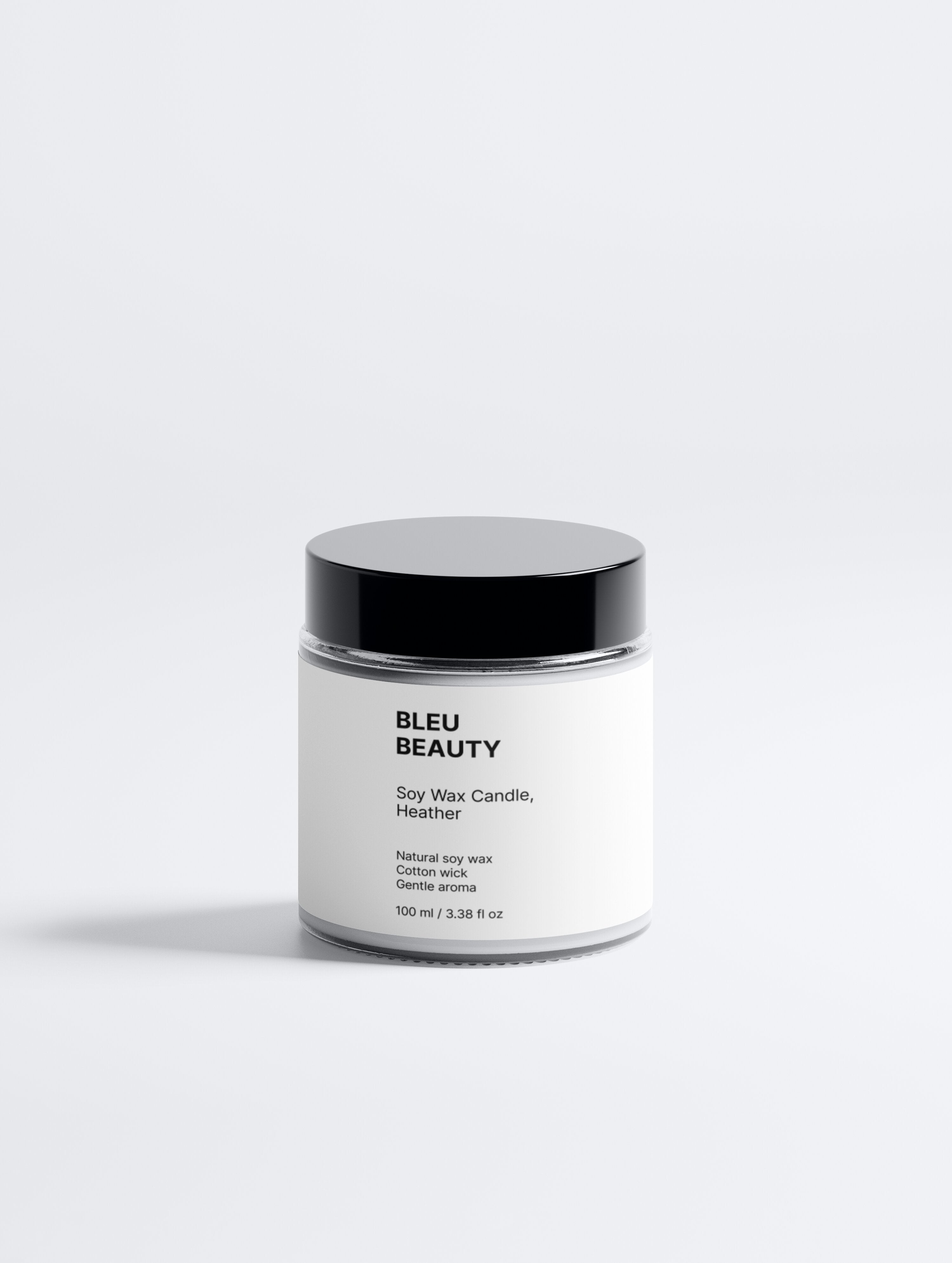 Soy Wax Candle, Heather